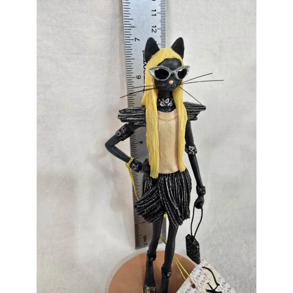 Westland Catwalk Sleek Cat Figurine W/Tags Cool Fashion Cat #13812‎ 2005 Rare